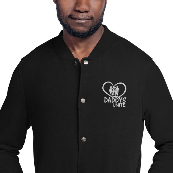 DU-Embroidered Champion Bomber Jacket