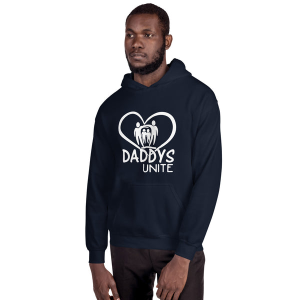 DU-Unisex-Hoodie-White Logo