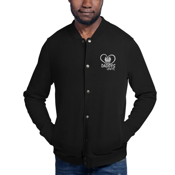 DU-Embroidered Champion Bomber Jacket